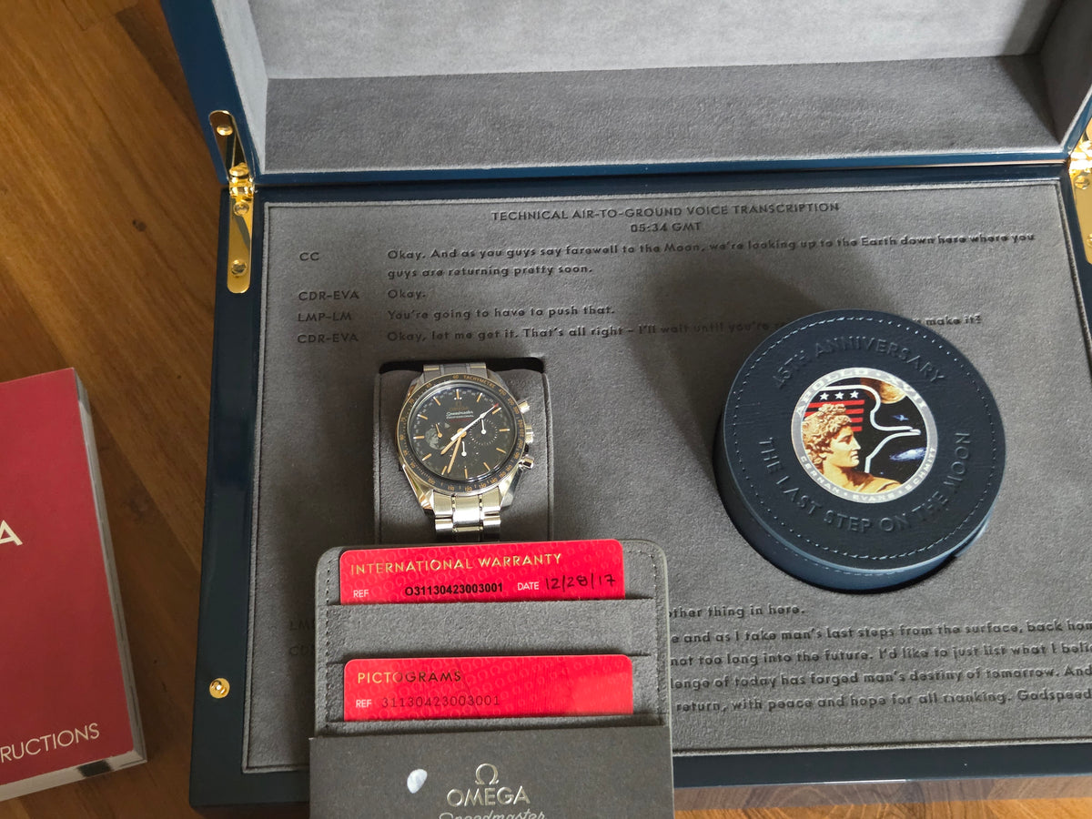 OMEGA Speedmaster Apollo XVII LIMITED EDITION MOONWATCH – LUNA