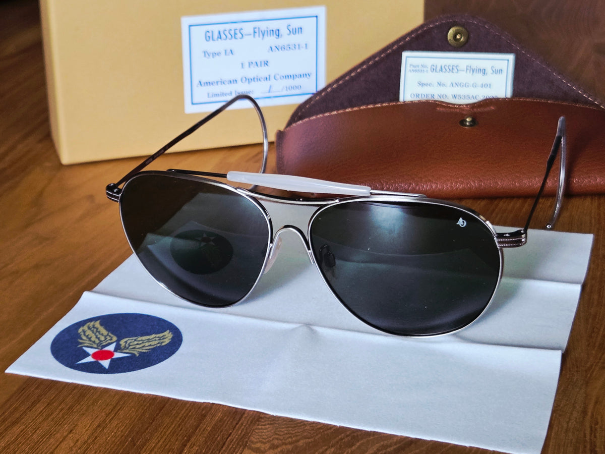 AO AN-6531 WWII Sunglasses LIMITED EDITION RUN – LUNA REPLICAS