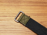 Short NASA watchband - MIL-SPEC Velcro Brand Fastener, OD Green Tape -210