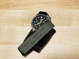 Long NASA watchband - MIL-SPEC - GRAY Tape - 202