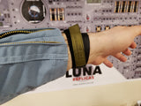 Long NASA watchband - MIL-SPEC - OD Green Tape - 202