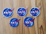 VINTAGE STYLE - NASA "Meatball" Patch - SET OF 5