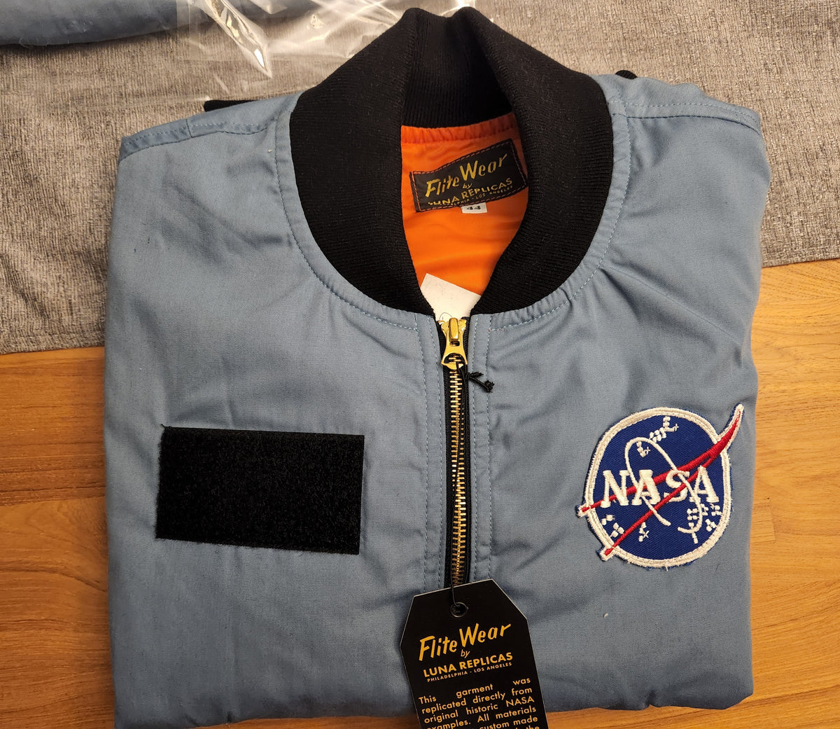SECONDS Type NASA Flight Jacket – LUNA REPLICAS
