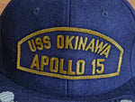 Recovery Hat - APOLLO 15 Astronauts - U.S.S. OKINAWA