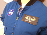 Sally Ride STS-7 Leather Nametag