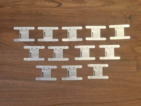 2026 H-Style Wrist Calendar Set