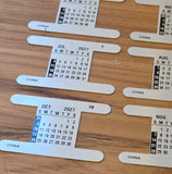 2027 H-Style Wrist Calendar Set