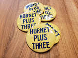 3 - Apollo 11 - "HORNET PLUS THREE" Pin Set