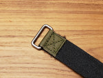 Short NASA watchband - MIL-SPEC Velcro Brand Fastener, OD Green Tape -210