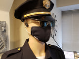 Non-Medical Fitted Cotton Mask - BLOCK II - UNIFORM NAVY