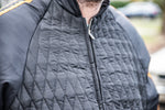 Historic Quilted Team Jacket - BLACK & GOLD