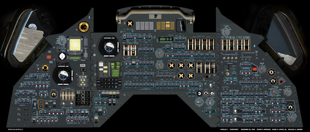 Apollo Command Module Cockpit
