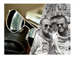 AO "Original Pilot" Sunglasses and Apollo Case SET