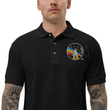 NASA Pride Embroidered Polo Shirt