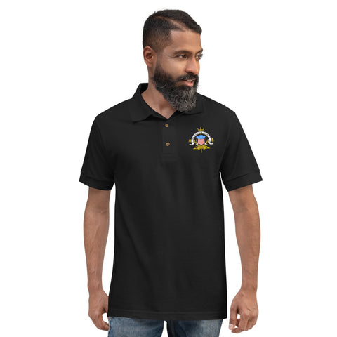 OLYMPIA Cotton Embroidered Polo Shirt